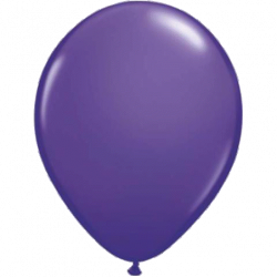Qualatex Luftballon purple